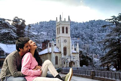 Shimla Manali Honeymoon package by Cab from Delhi